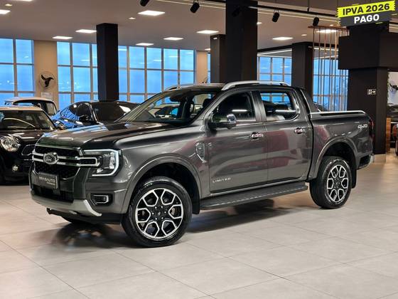 FORD RANGER 3.0 V6 TURBO DIESEL CD LIMITED 4X4 AUTOMÁTICO